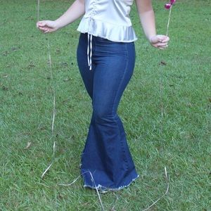 Free People flare jeans